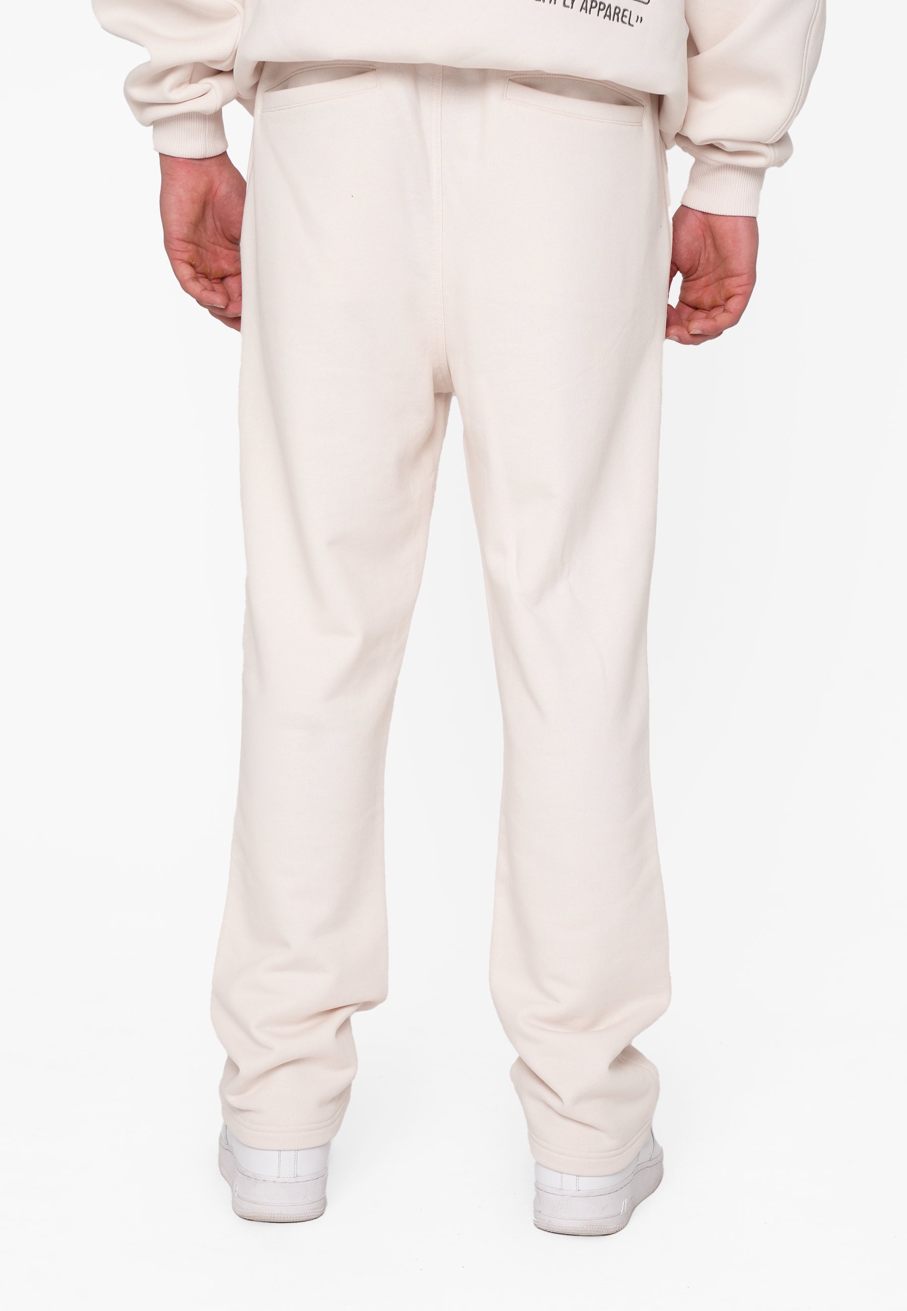 Multiply Apparel Jogger Creased ENGRAIVING White Sand – weitere Ansicht 2