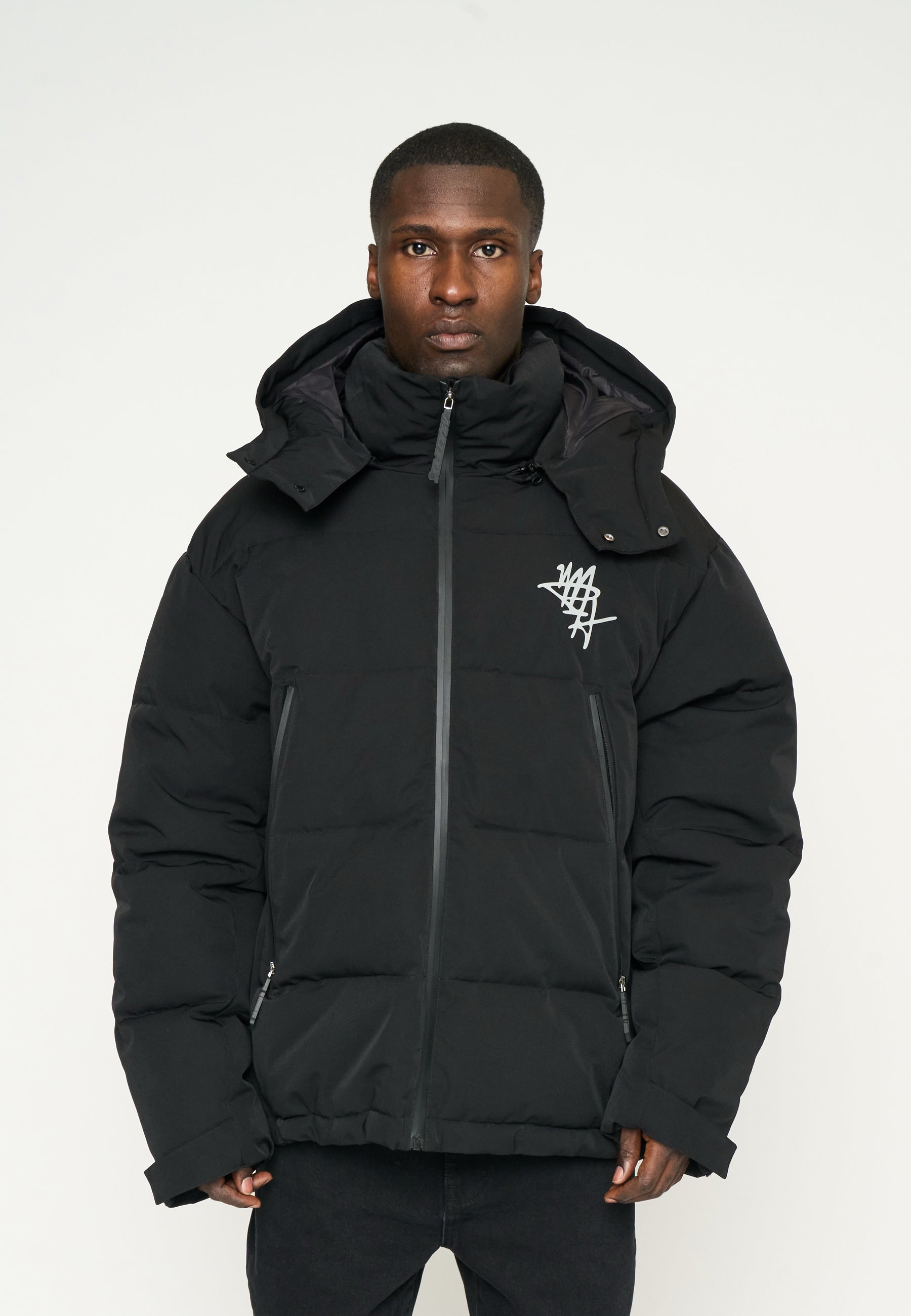 Multiply Apparel Puffer Jacket Stormy Black – weitere Ansicht 3