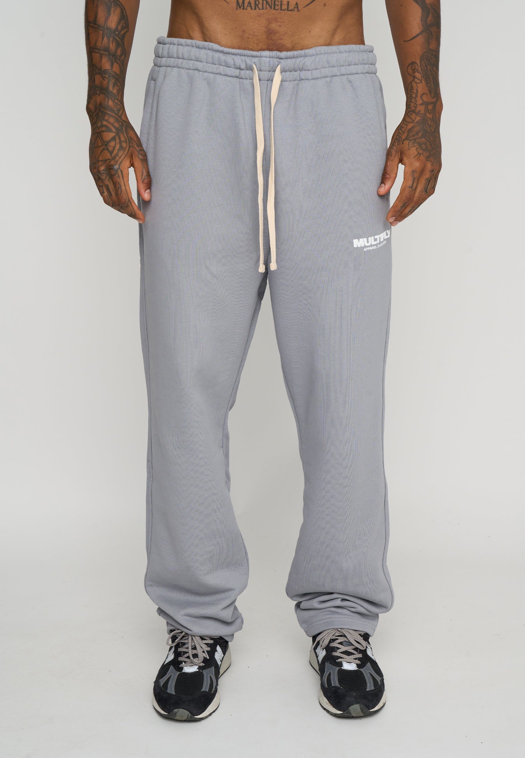 Multiply Apparel Jogger MULTIPLY CLUB Ultimate Grey – weitere Ansicht 3