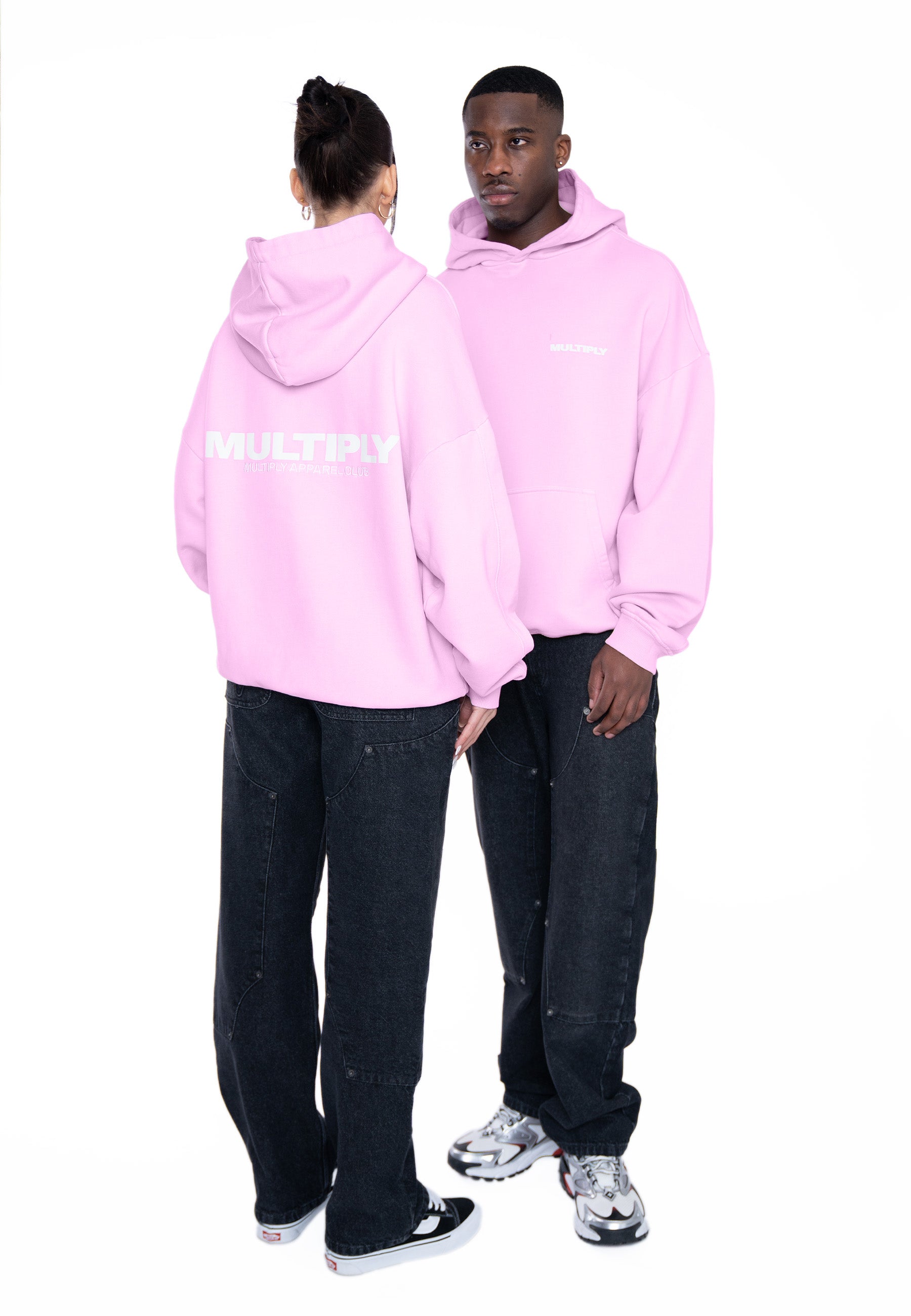 Multiply Apparel Oversize Hoodie MULTIPLY Pink – weitere Ansicht 6