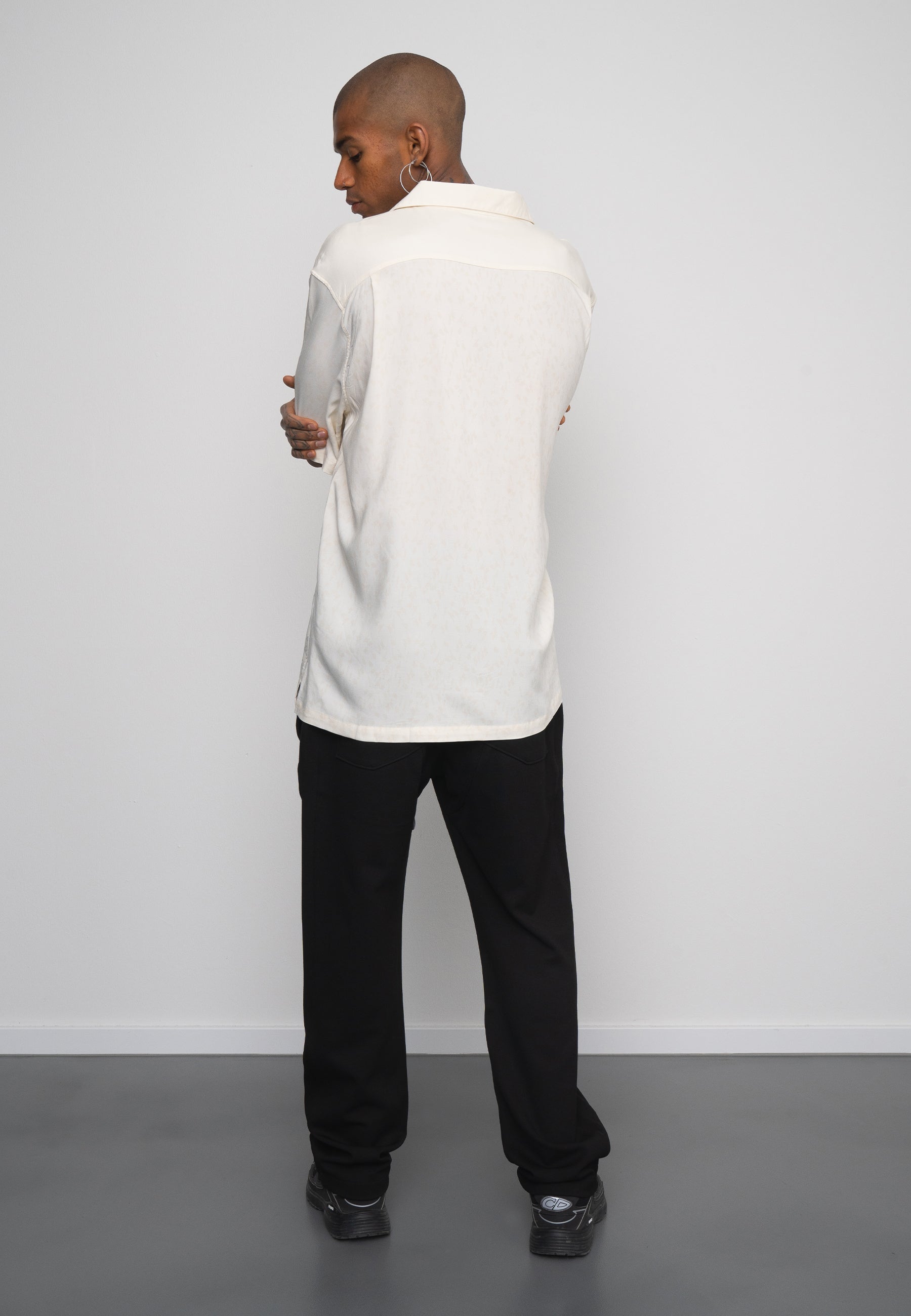 Multiply Apparel Oversize Shirt INMATES White Asparagus – weitere Ansicht 5