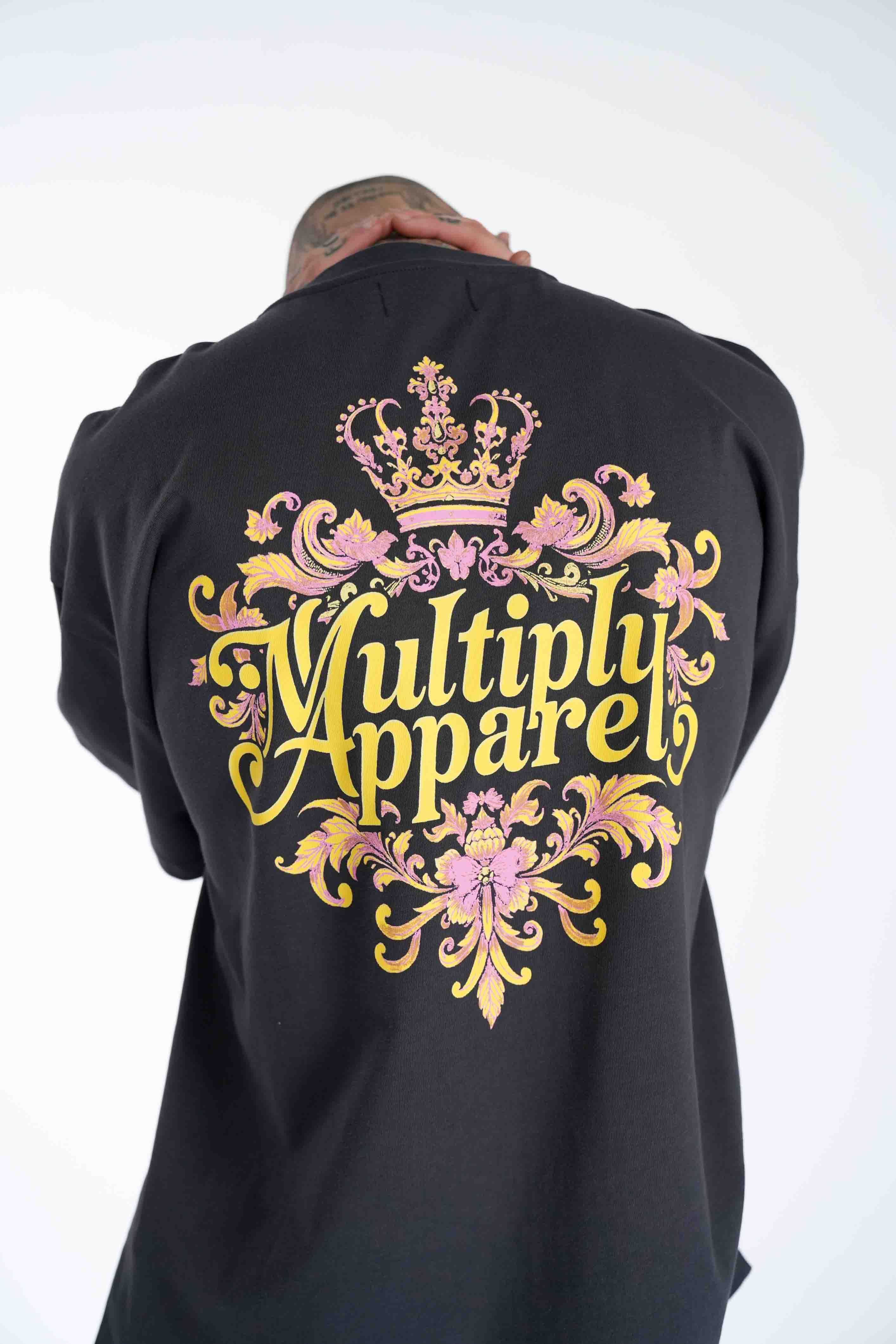 Multiply Apparel Oversize T-Shirt ARCHIVE Black Soda – weitere Ansicht 2