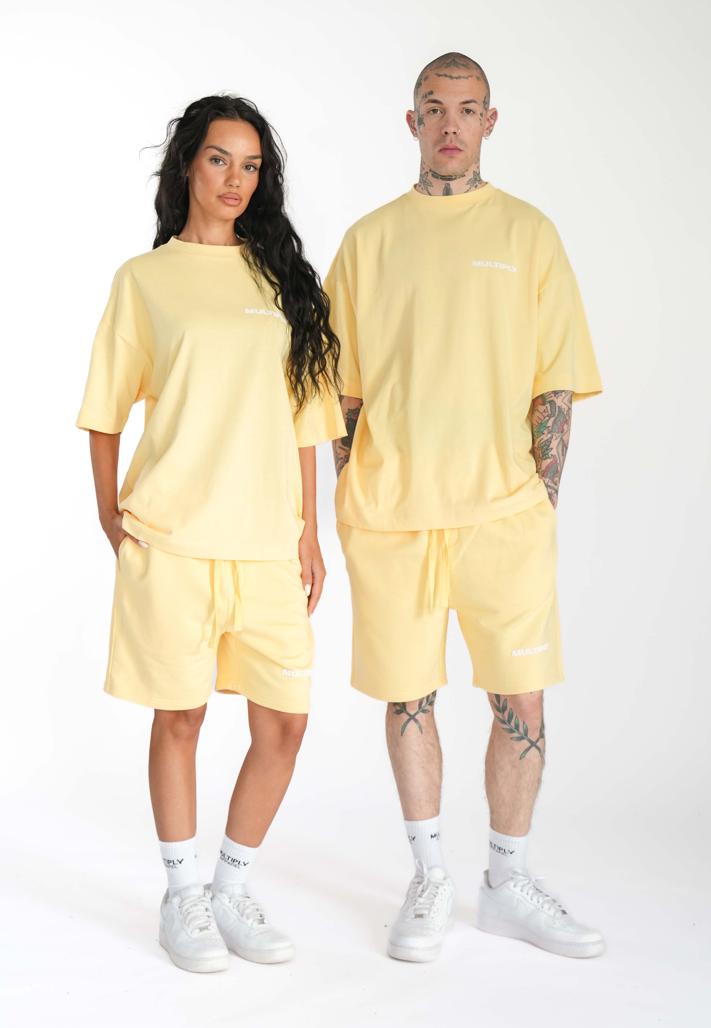 Multiply Apparel Shorts MULTIPLY Golden Haze – weitere Ansicht 5