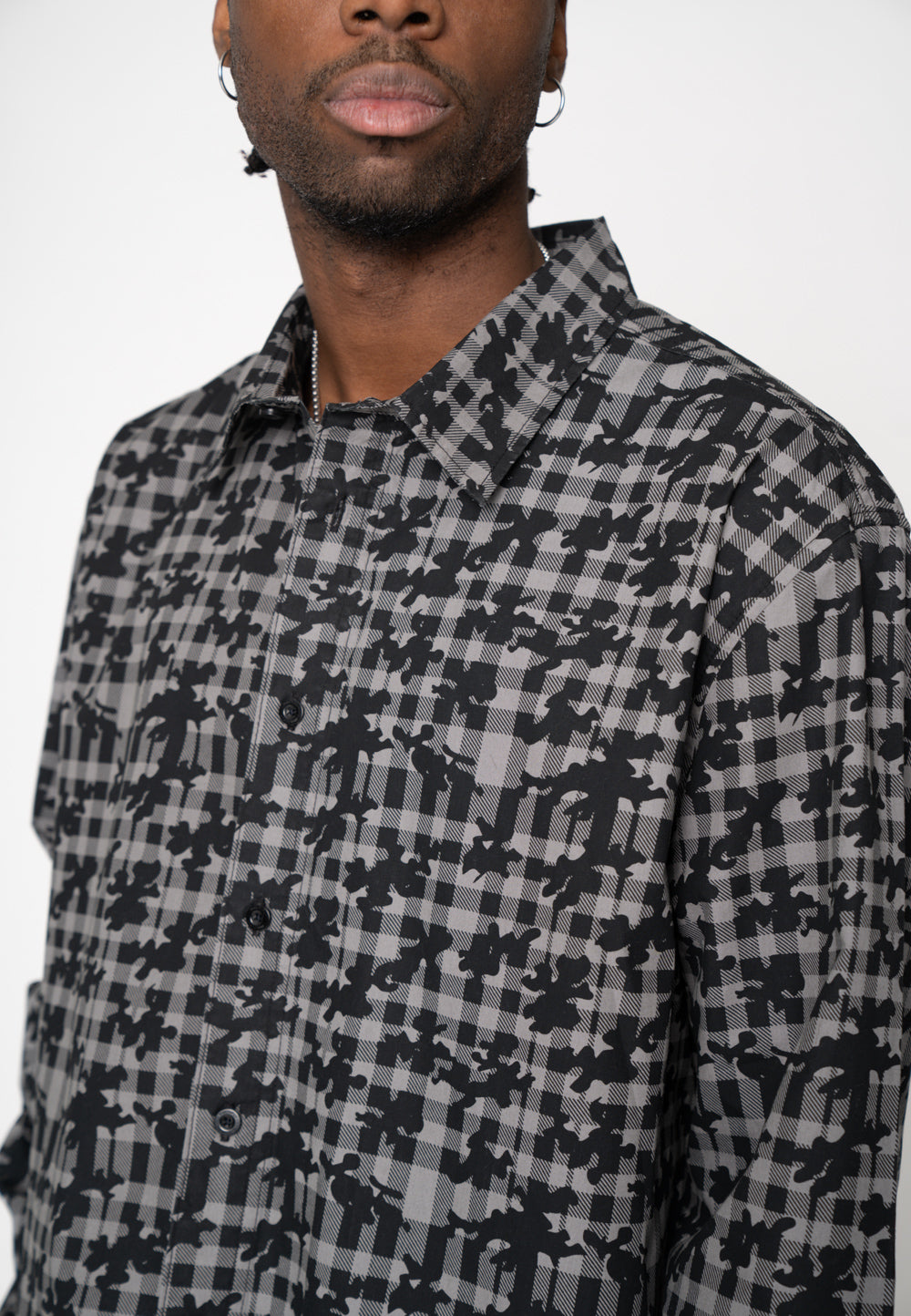 Multiply Apparel Shirt LAMINOUS Black Soda Washed – weitere Ansicht 2