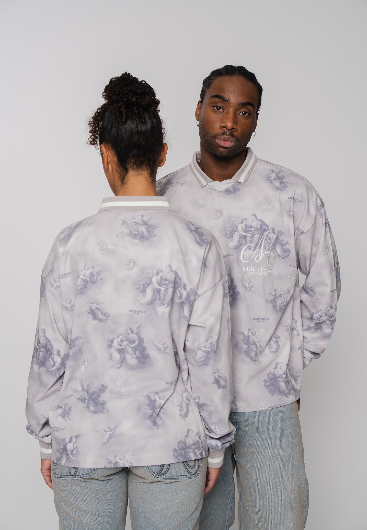 Multiply Apparel Oversize Polo ETHERIAL Alloy – weitere Ansicht 6