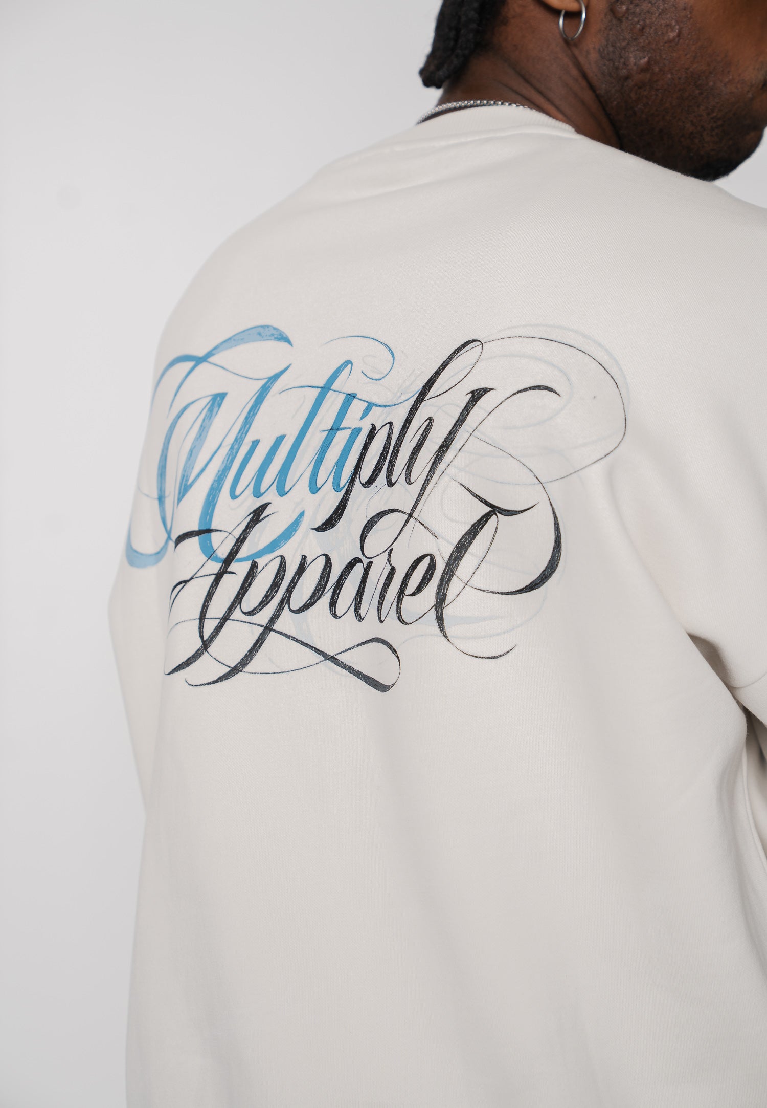 Multiply Apparel Sweatshirt TATT Vasporous Gray – weitere Ansicht 8