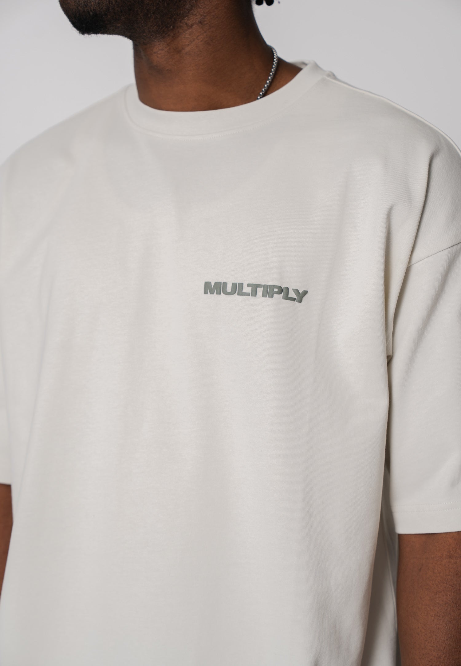 Multiply Apparel Oversize T-shirt MULTIPLY Vasporous Gray – weitere Ansicht 6