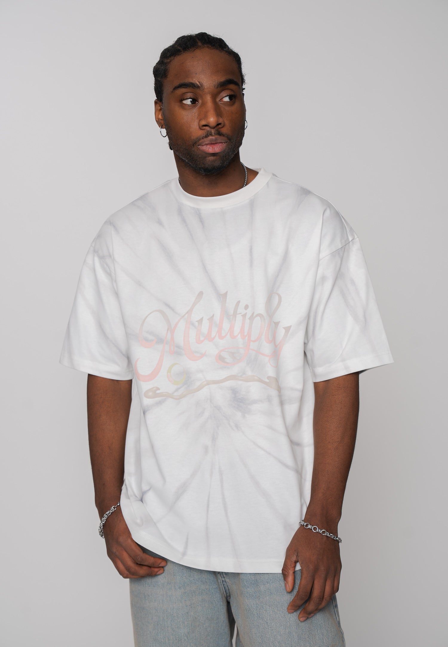 Multiply Apparel T-Shirt UTOPIA Vasporous Gray – weitere Ansicht 4