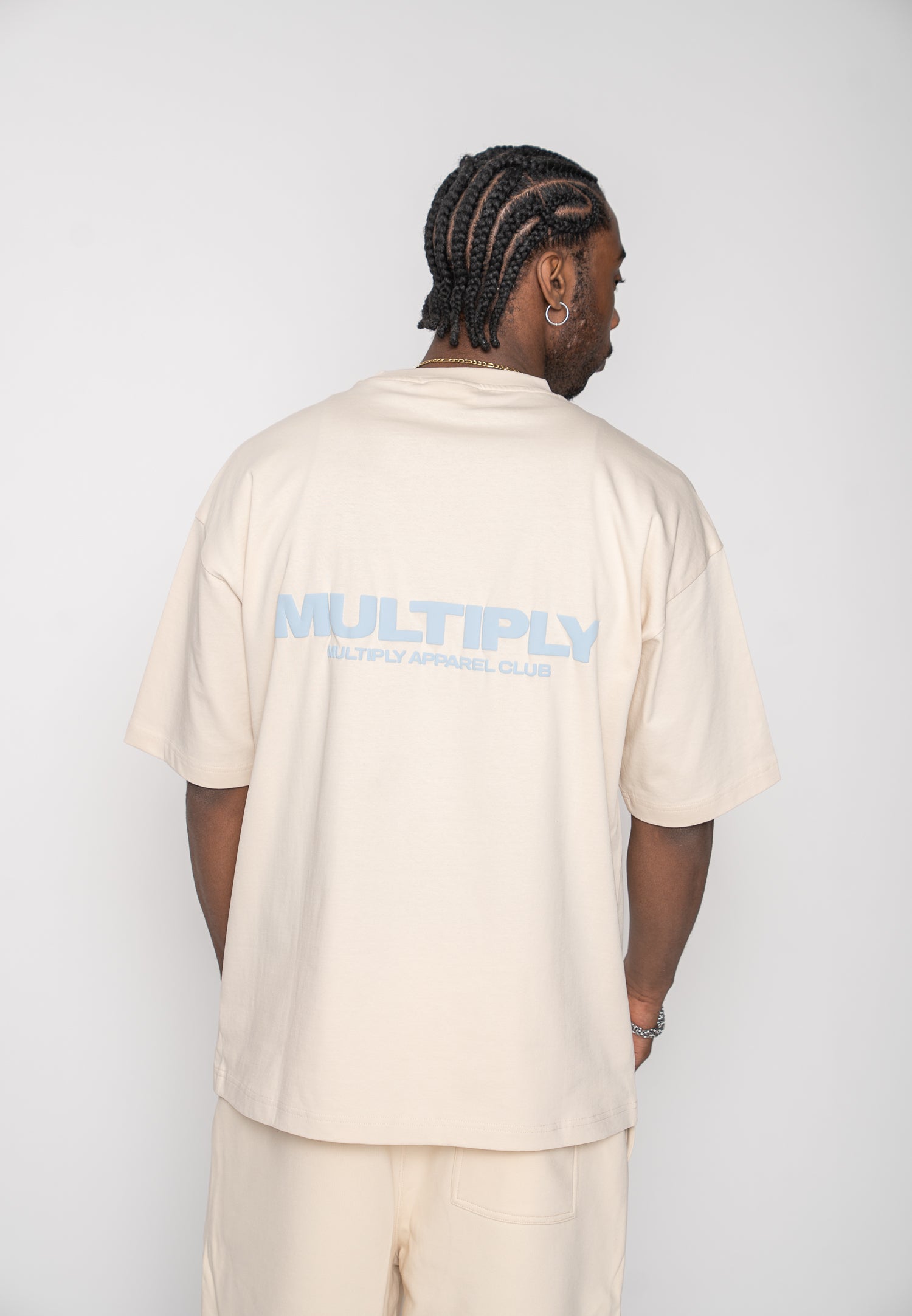 Multiply Apparel Oversize T-shirt MULTIPLY White Smoke – weitere Ansicht 6