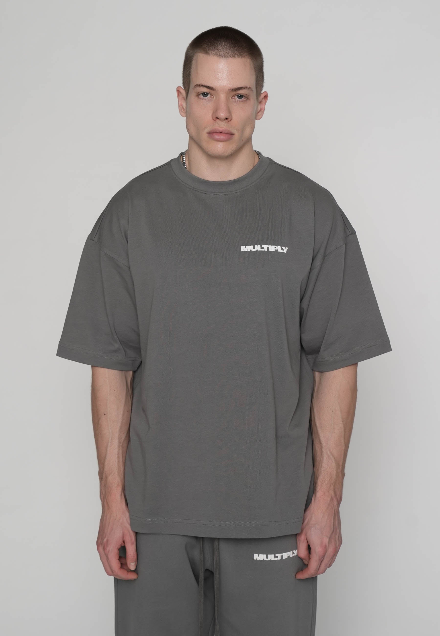Multiply Apparel Oversize T-shirt MULTIPLY Gargoyle – weitere Ansicht 6