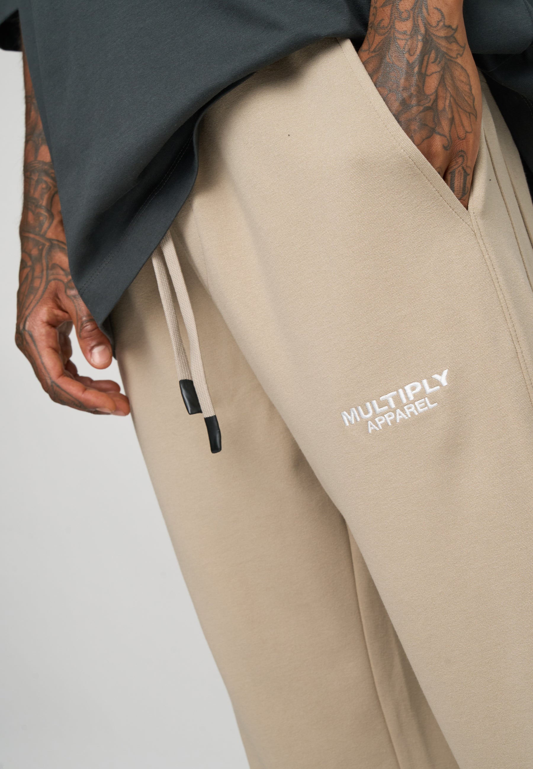 Multiply Apparel Jogger TAILORED MULTIPLY Seneca Rock – weitere Ansicht 2