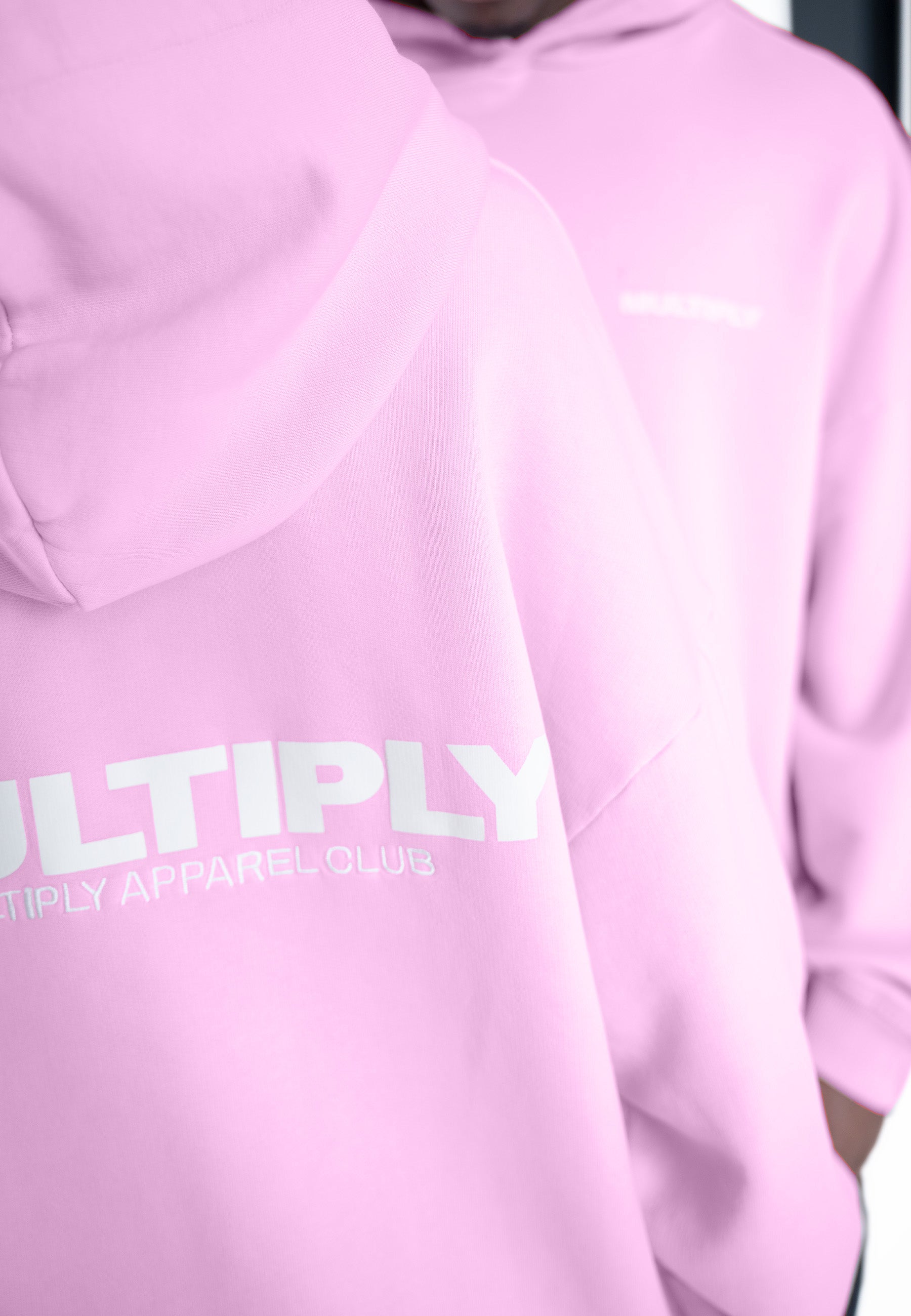 Multiply Apparel Oversize Hoodie MULTIPLY Pink – weitere Ansicht 2