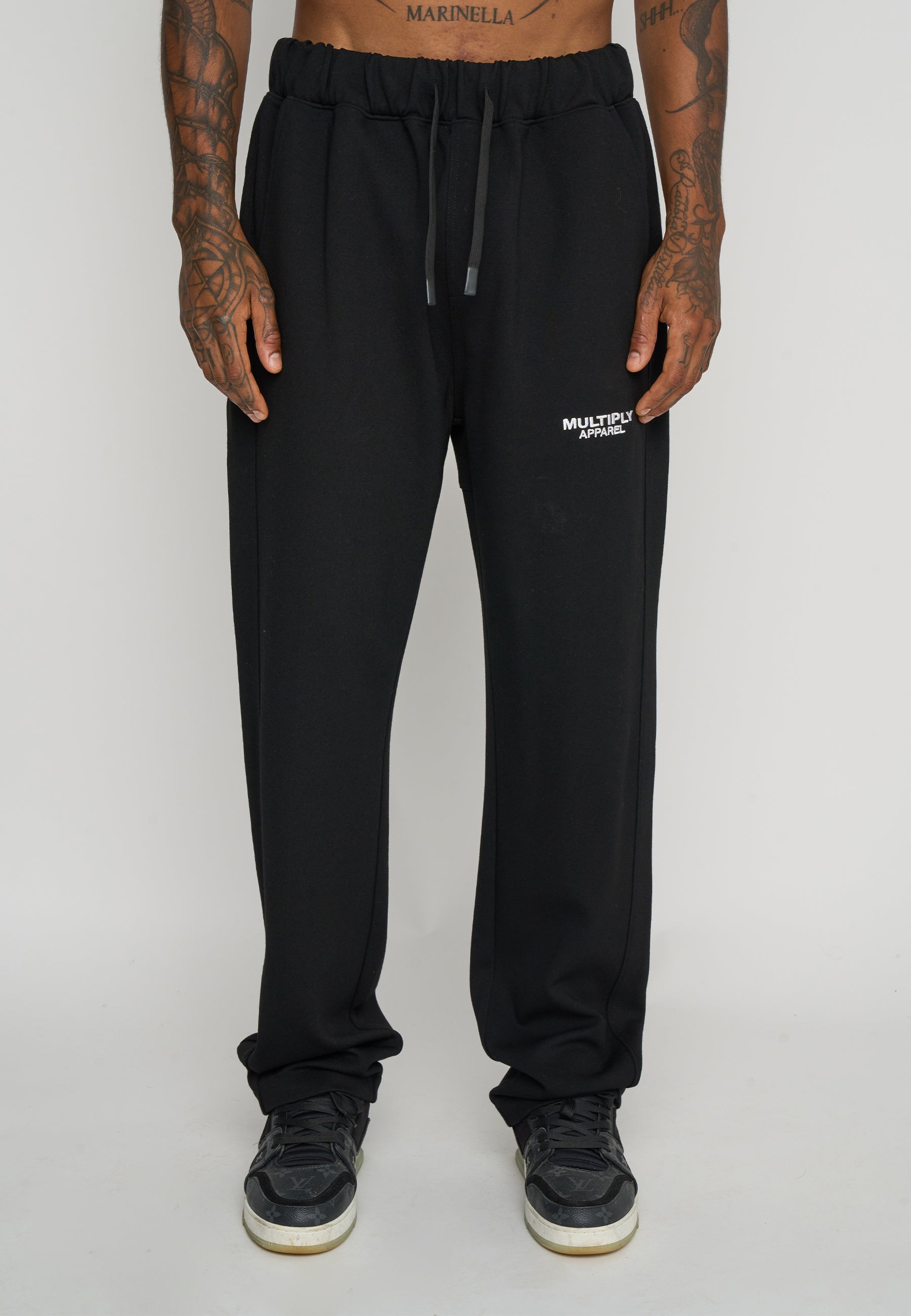 Multiply Apparel Pants TAILORED MULTIPLY Black – weitere Ansicht 3
