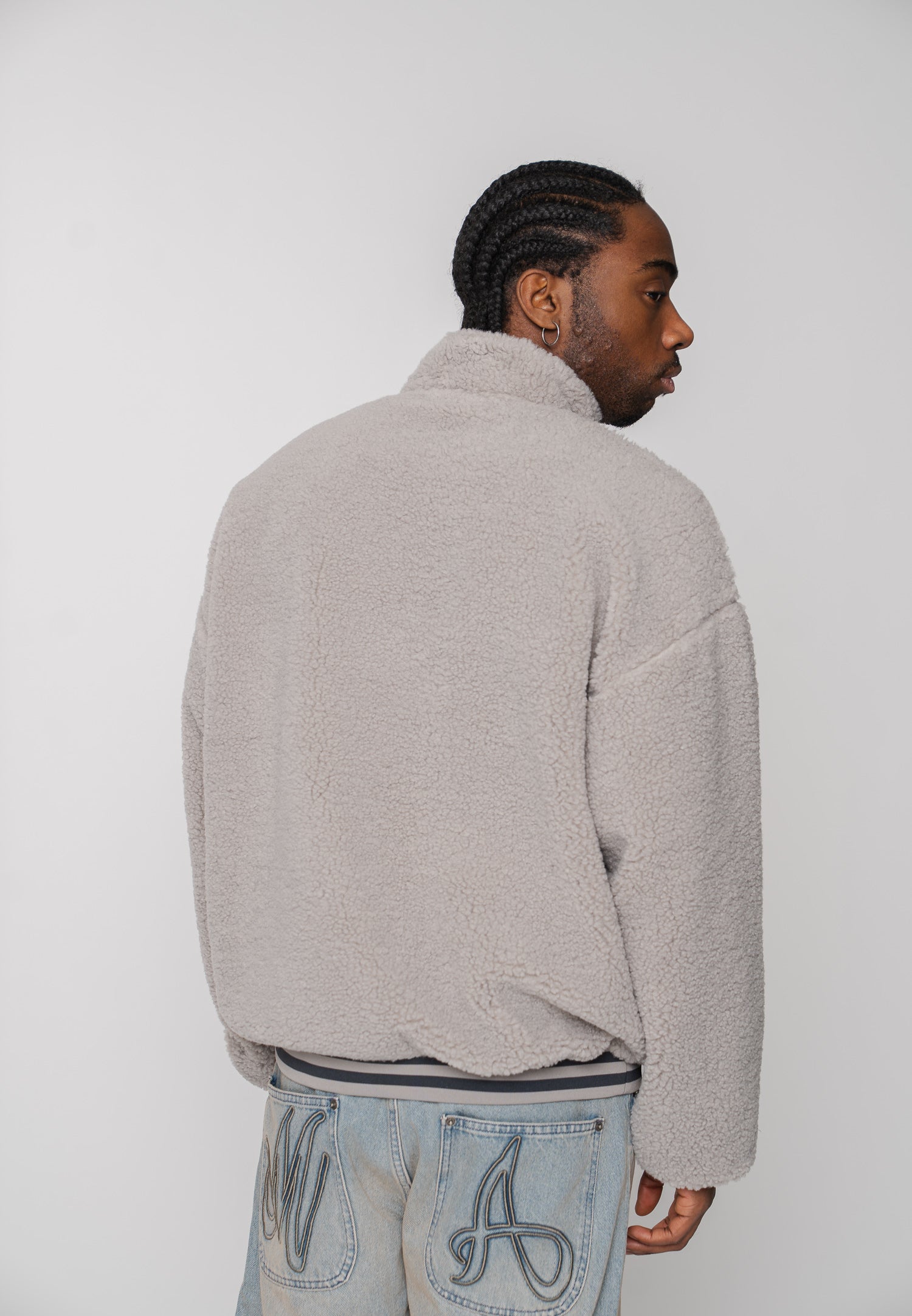Multiply Apparel Sweater Sherpa EPOCH Opal Grey – weitere Ansicht 7