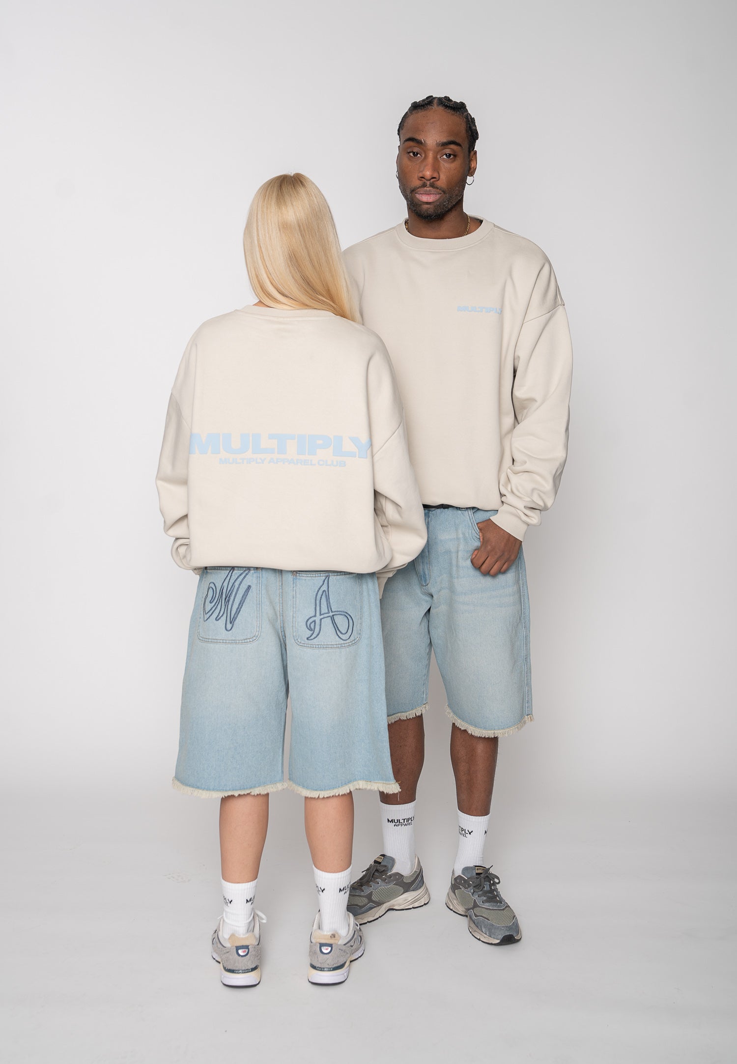 Multiply Apparel Sweatshirt MULTIPLY Moonstruck – weitere Ansicht 3