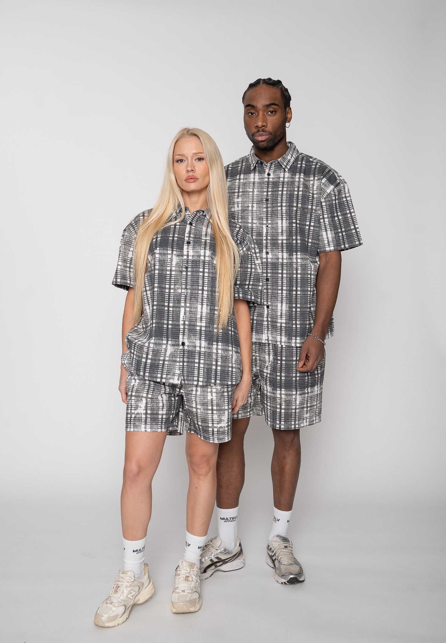 Multiply Apparel Short Sleeve Shirt TESSELL Cloud Dancer – weitere Ansicht 2