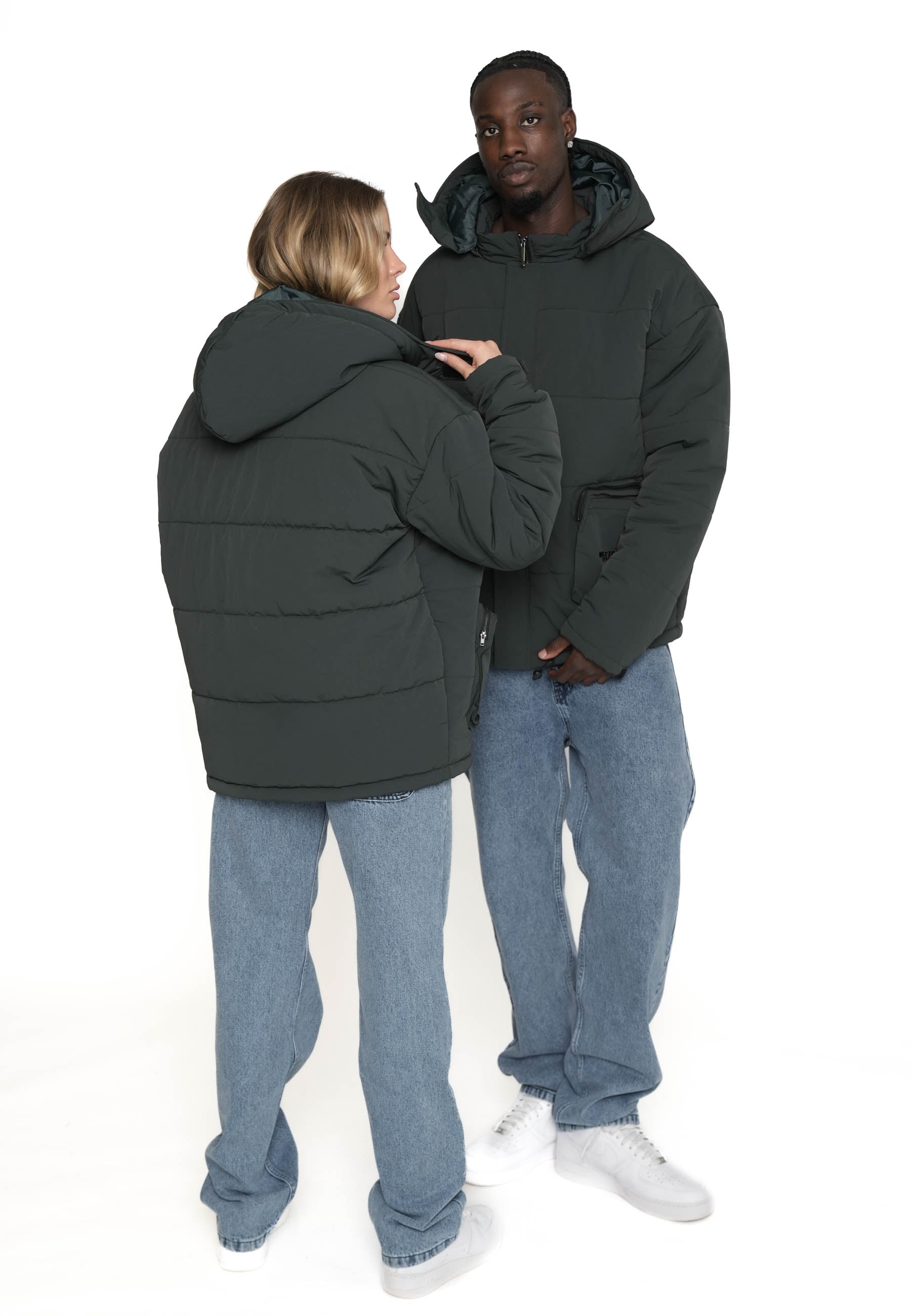 Multiply Apparel Utility Jacket AMBUSH Forest River – weitere Ansicht 4