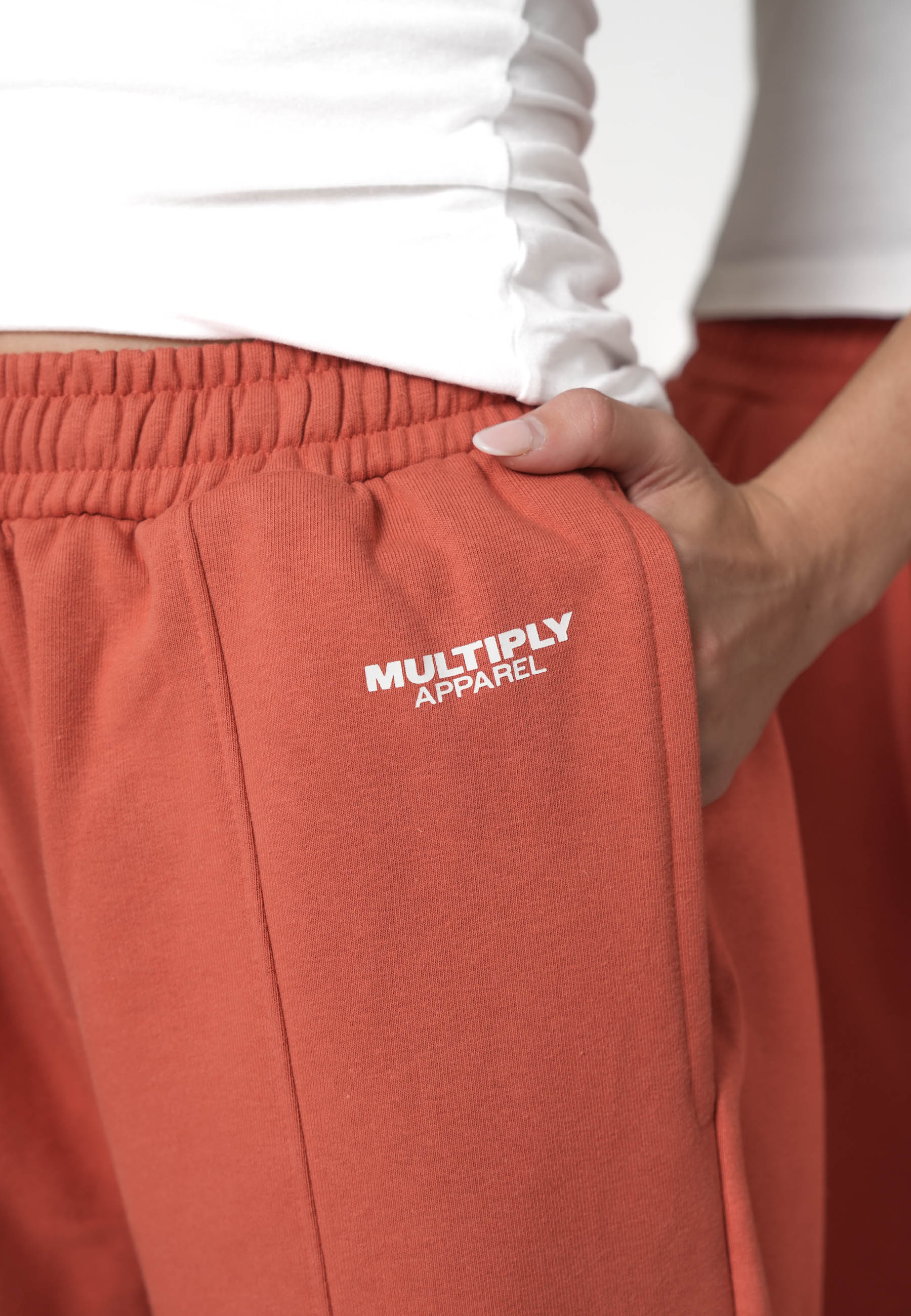 Multiply Apparel Jogger STREAMLINED Etruscan Red – weitere Ansicht 2