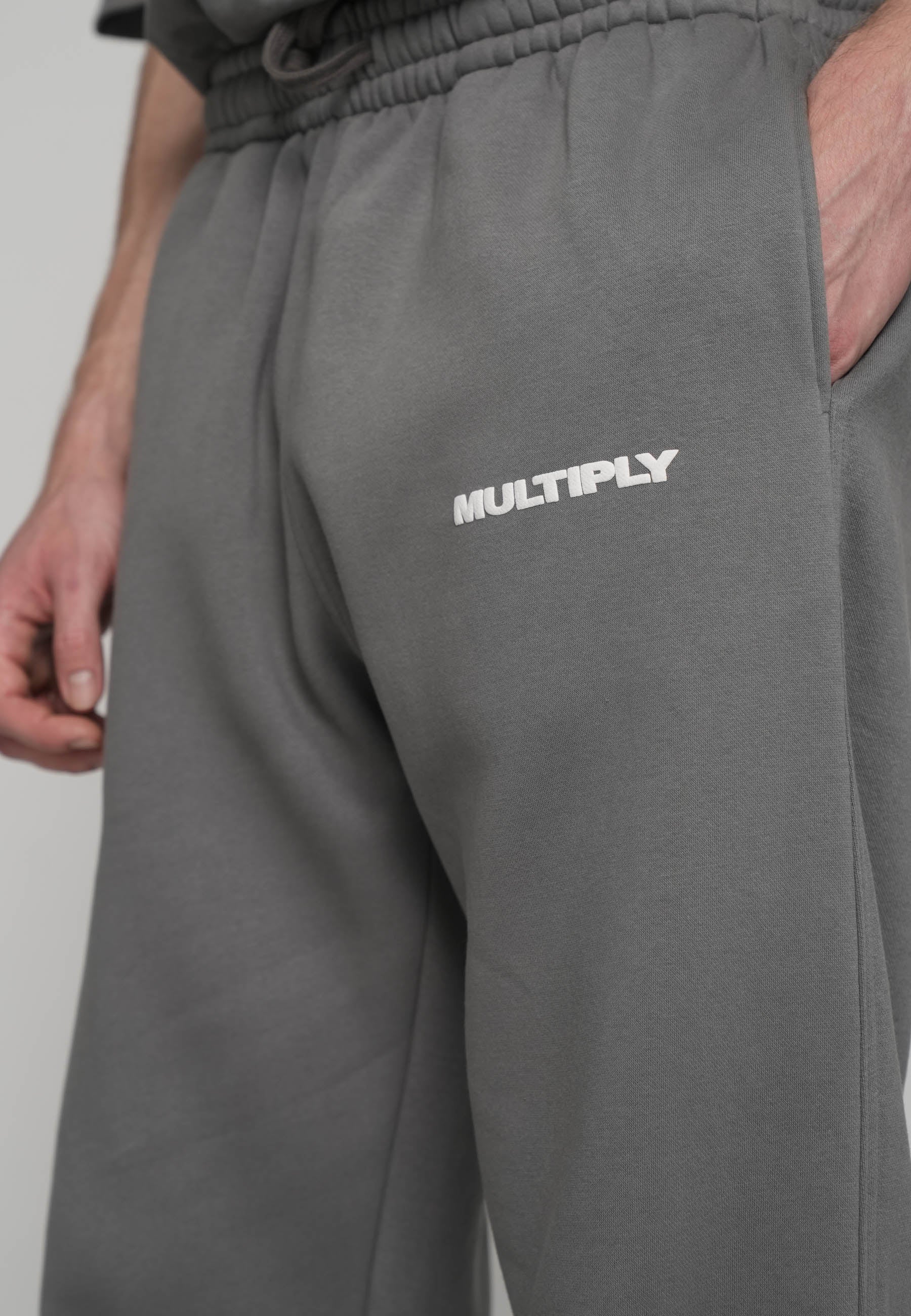 Multiply Apparel Jogger MULTIPLY Gargoyle – weitere Ansicht 4